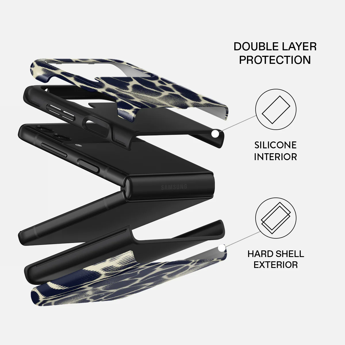 Abyss - Samsung Galaxy Z Flip 3 Case - Image 2
