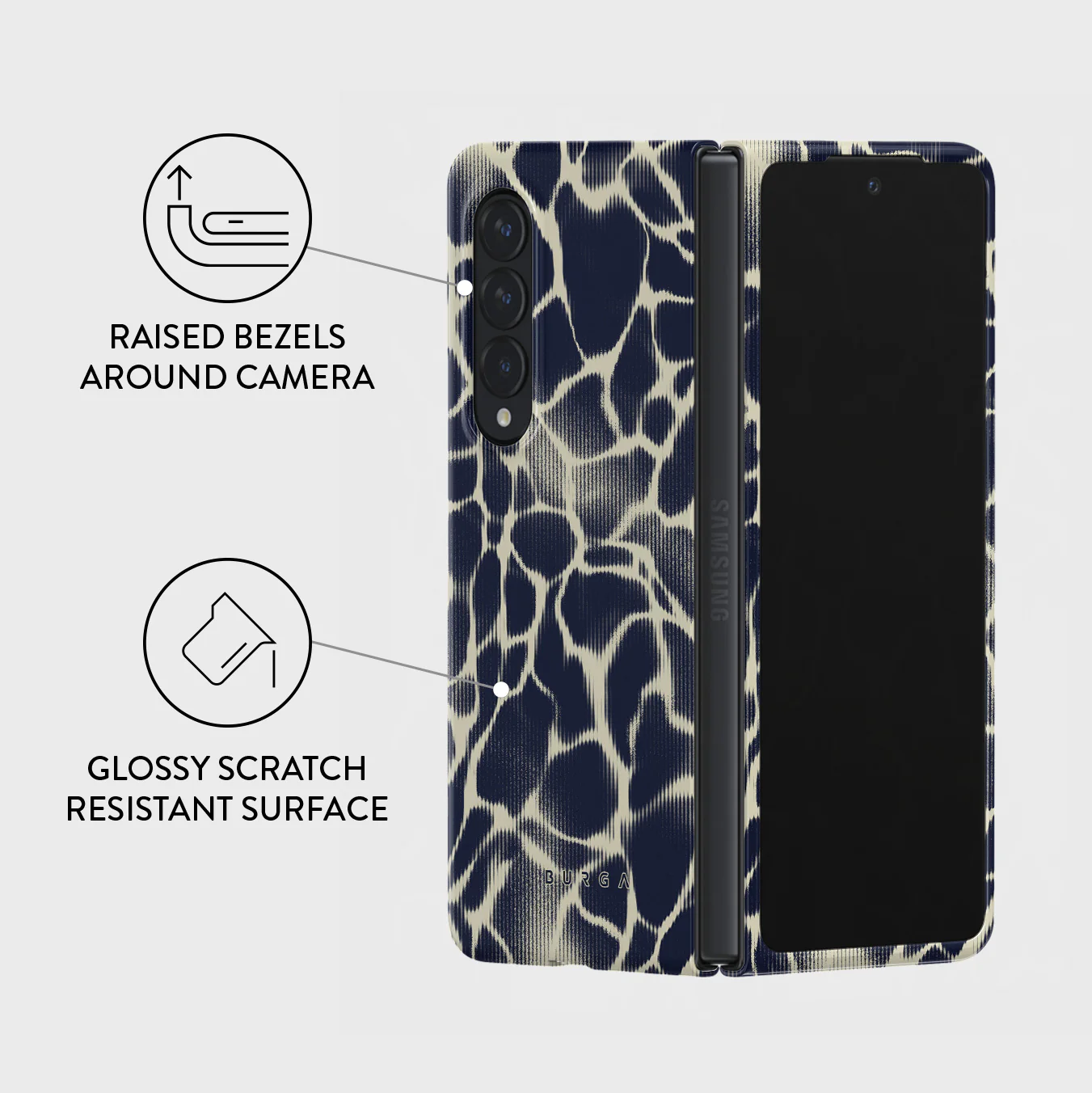 Abyss - Samsung Galaxy Z Fold 3 Case - Image 3