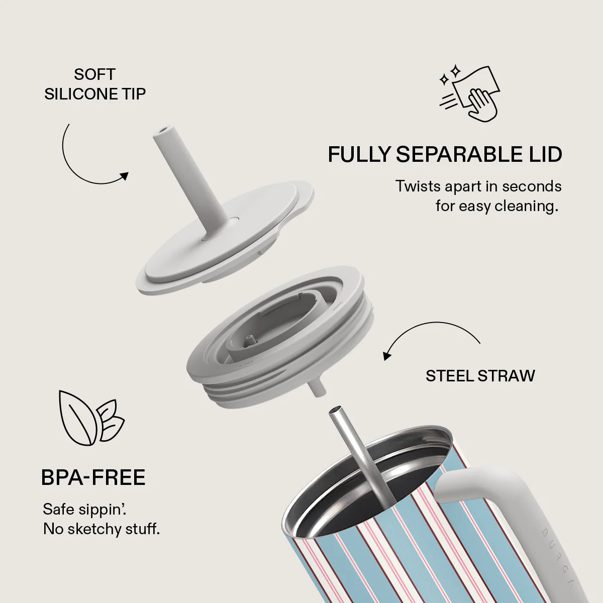 Afternoon Nap - All Day Leakproof Tumbler - Image 6
