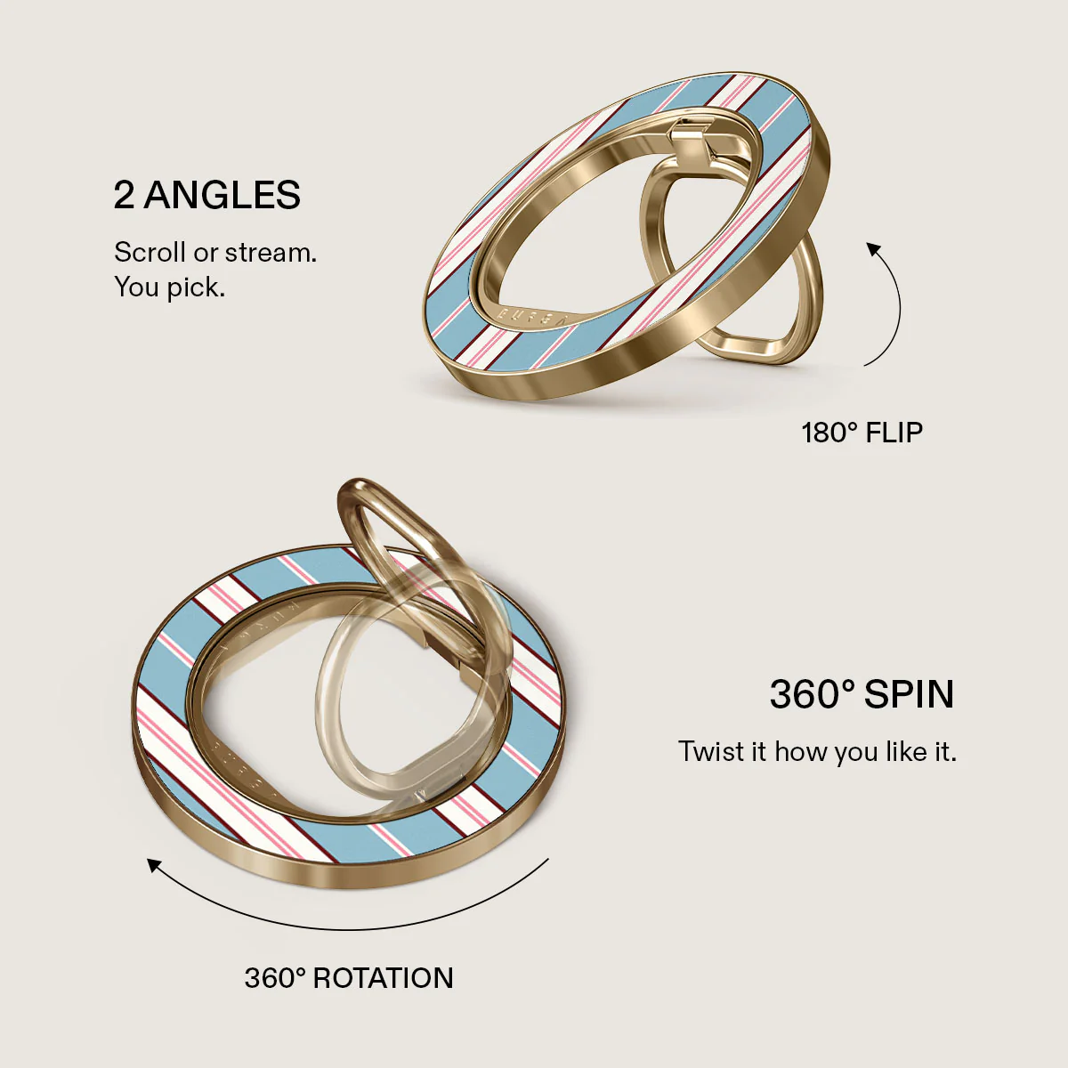Afternoon Nap - Magnetic Ring Holder - Image 7