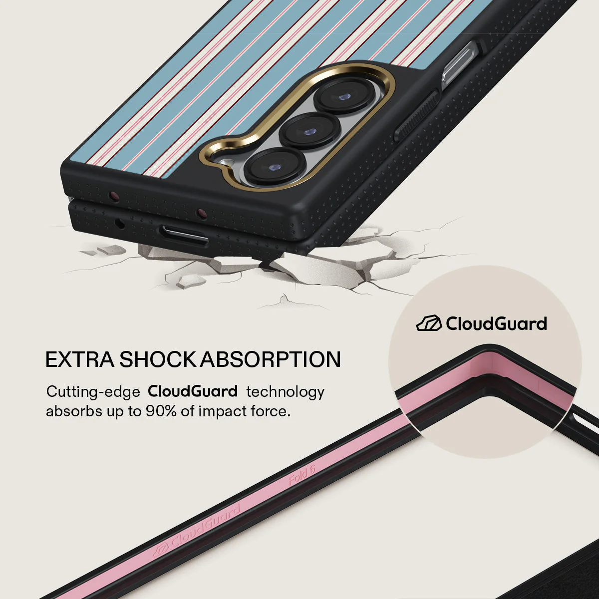 Afternoon Nap - Samsung Galaxy Z Fold 6 Case - Image 3