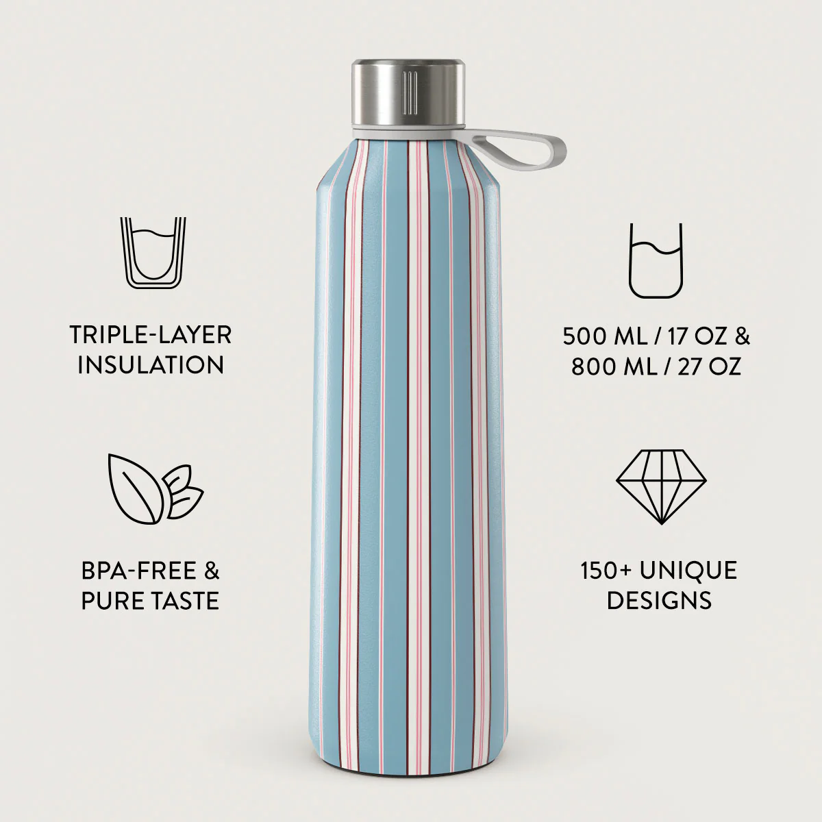 Afternoon Nap - Water Bottle - Image 3