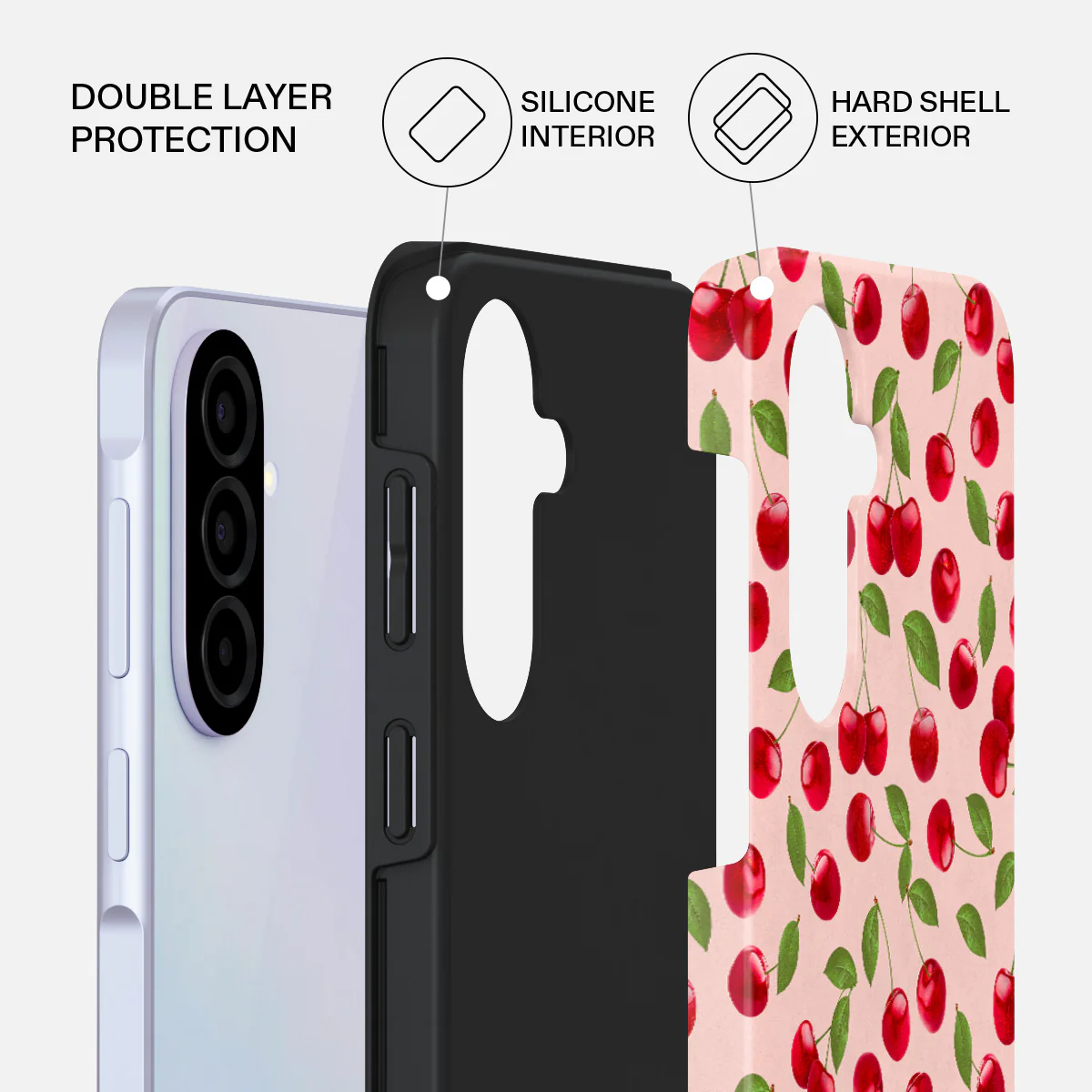 Afternoon Treat - Cherry Samsung Galaxy A37 5G Case - Image 2