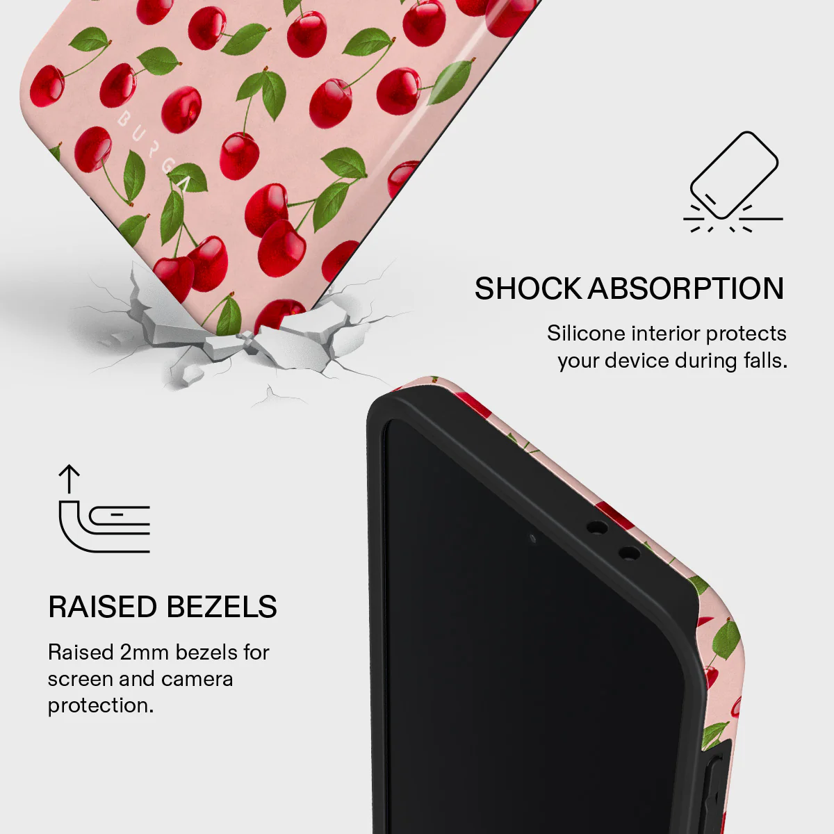 Afternoon Treat - Cherry Samsung Galaxy A37 5G Case - Image 4
