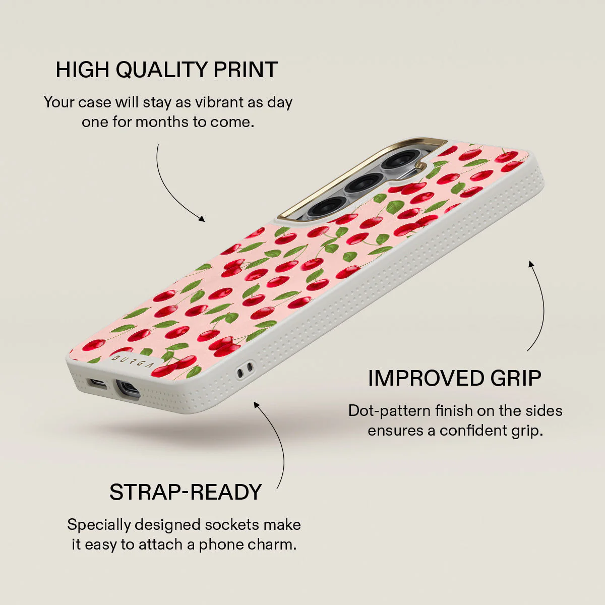 Afternoon Treat - Cherry Samsung Galaxy S26 Case - Image 30