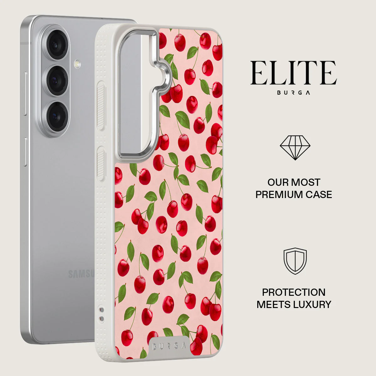 Afternoon Treat - Cherry Samsung Galaxy S26 Case - Image 34
