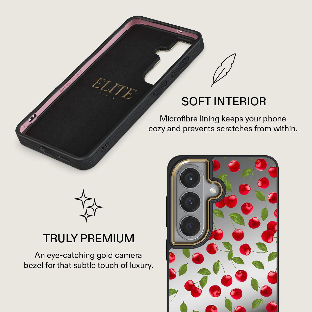 Afternoon Treat - Cherry Samsung Galaxy S26 Case - Image 46