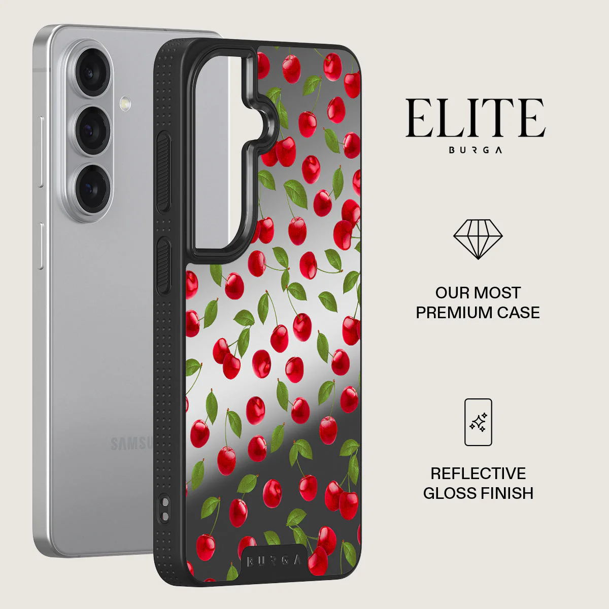 Afternoon Treat - Cherry Samsung Galaxy S26 Case - Image 49