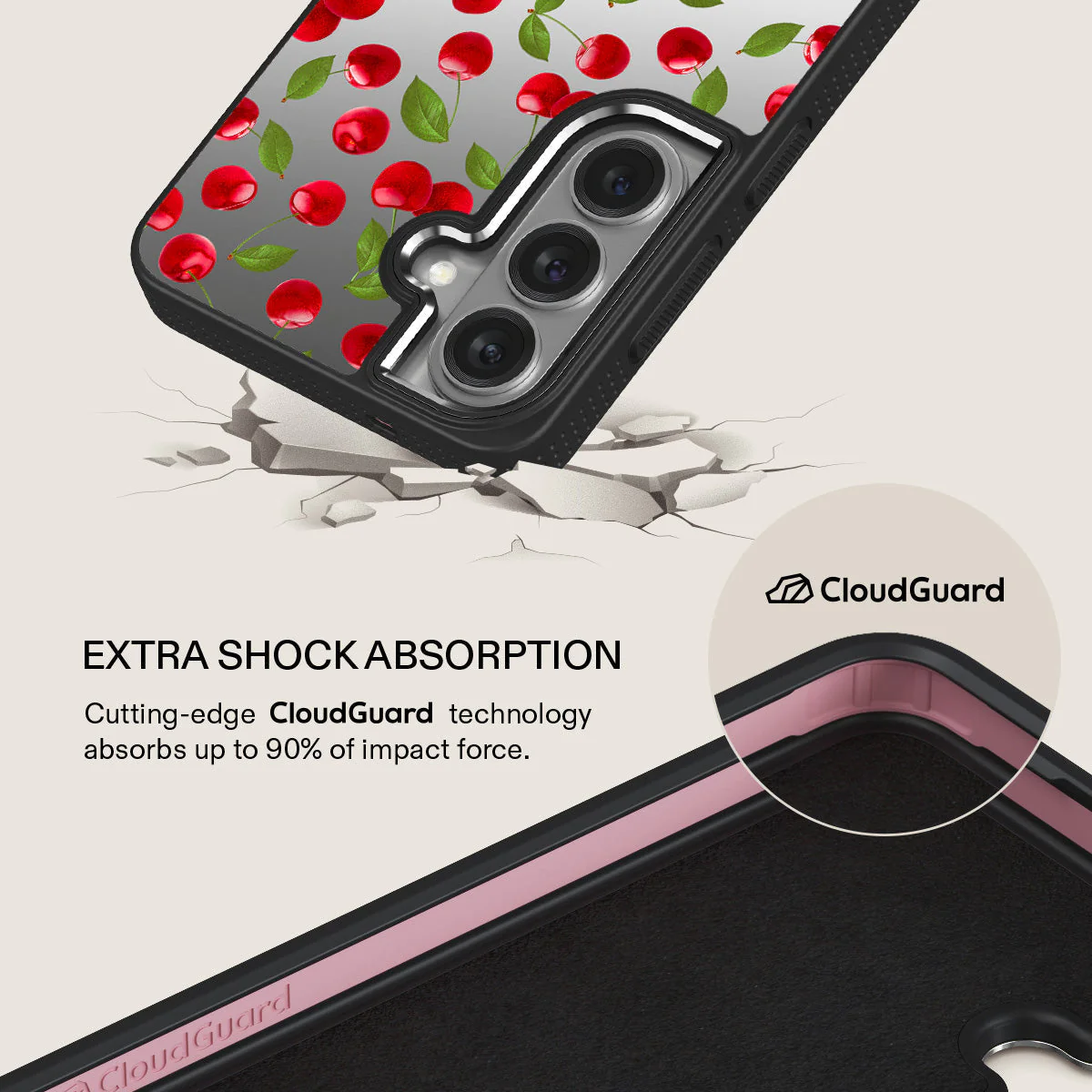 Afternoon Treat - Cherry Samsung Galaxy S26 Case - Image 50