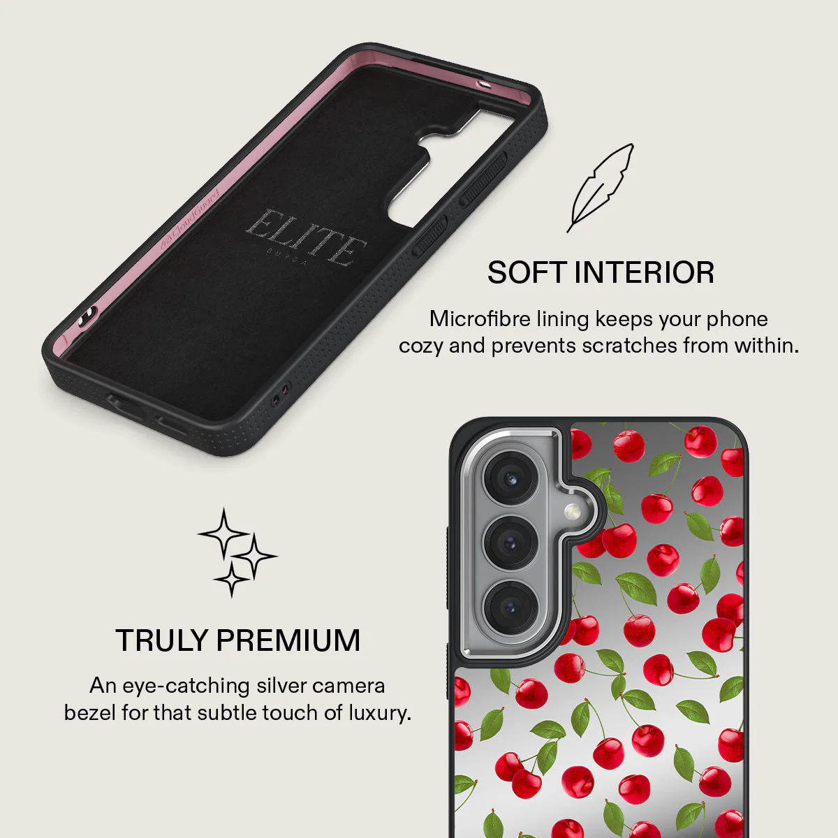 Afternoon Treat - Cherry Samsung Galaxy S26 Case - Image 62