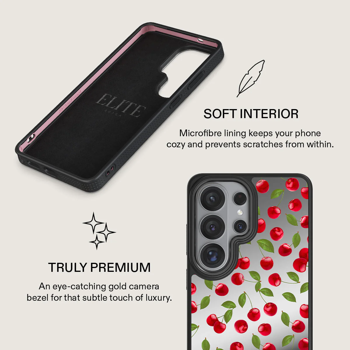 Afternoon Treat - Cherry Samsung Galaxy S26 Ultra Case - Image 54