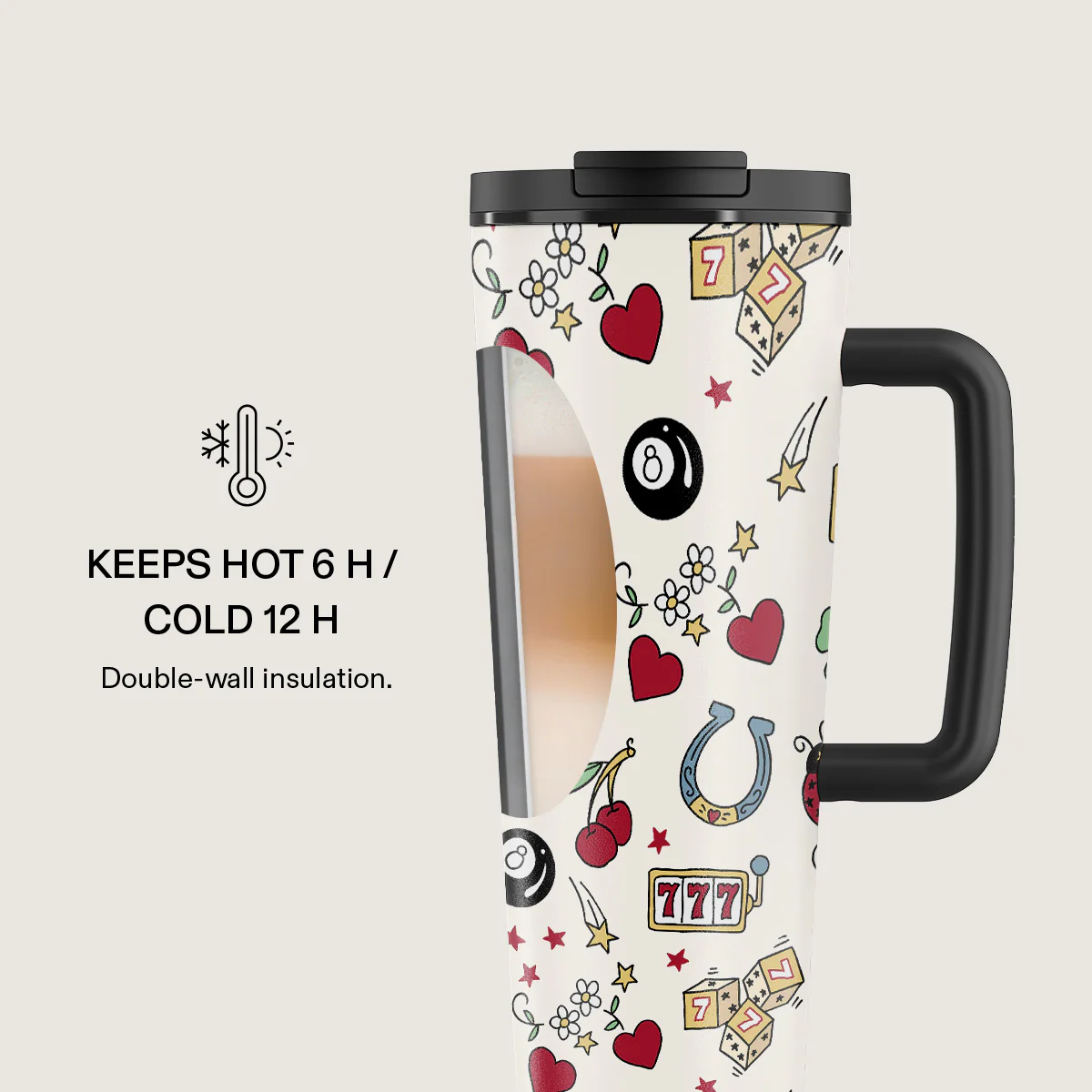 Against the Odds - EasyGrip Travel Mug - Image 4