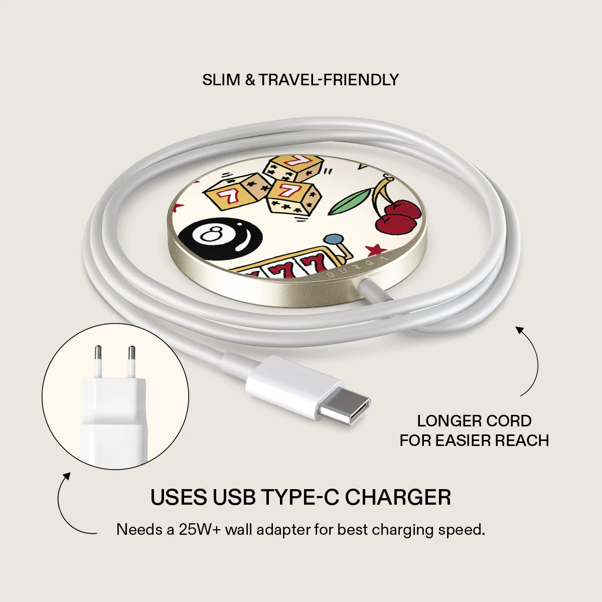 Against the Odds - Magnetic Wireless Charger - Image 3