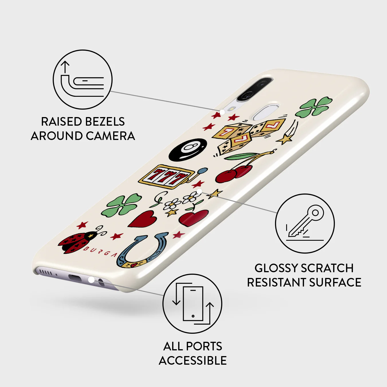 Against the Odds - Samsung Galaxy A40 Case - Image 3