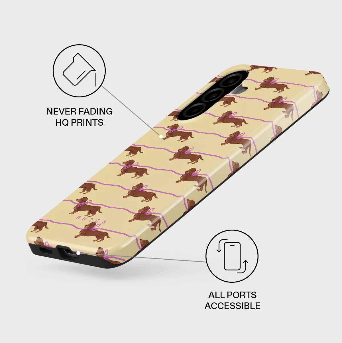 Always Late - Samsung Galaxy A57 5G Case - Image 3