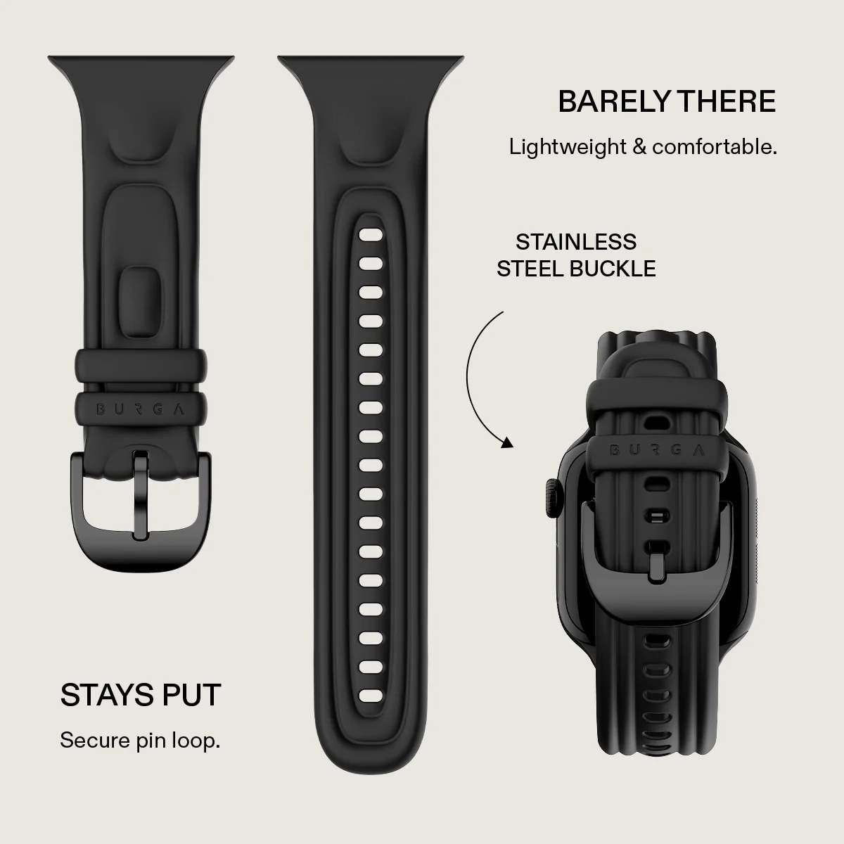 Apple Watch Rubber Band - Cloud - Image 3