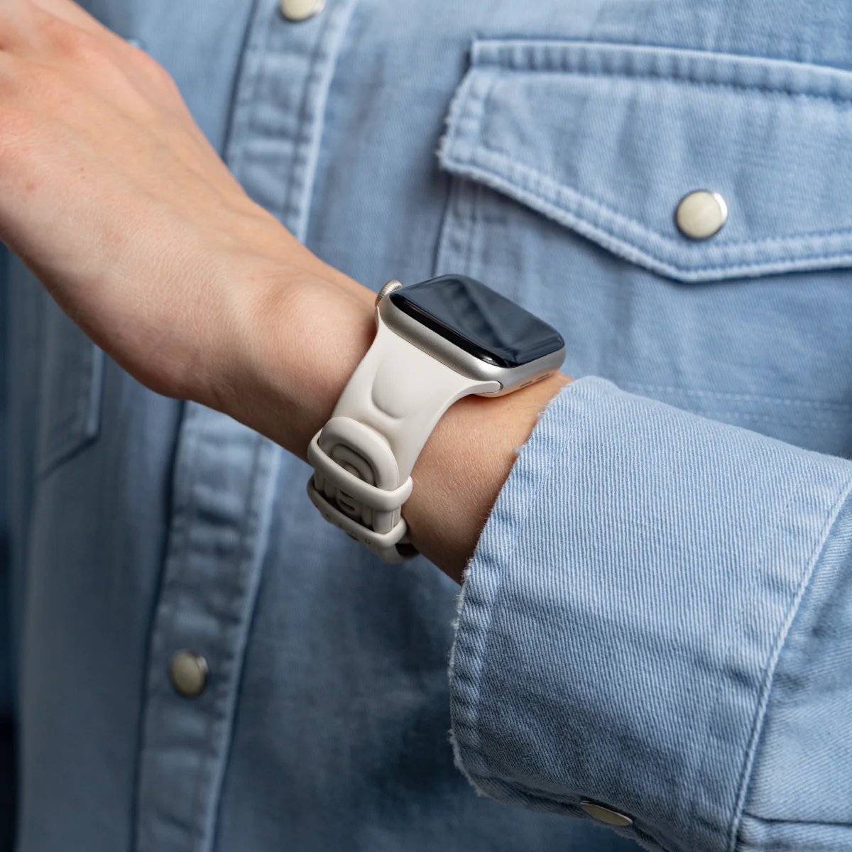 Apple Watch Rubber Band - Cloud - Image 34