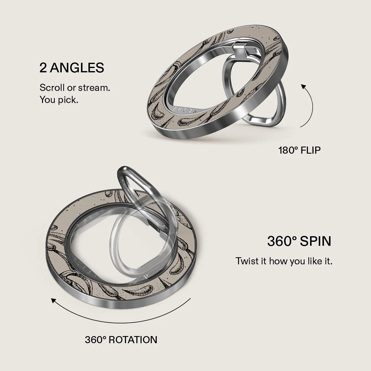 Aquarius - Magnetic Ring Holder - Image 3