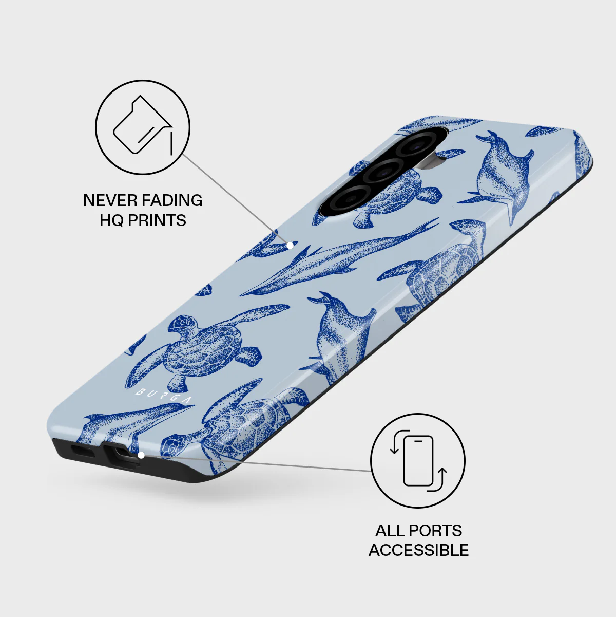 Aquatic Dance - Samsung Galaxy A57 5G Case - Image 3