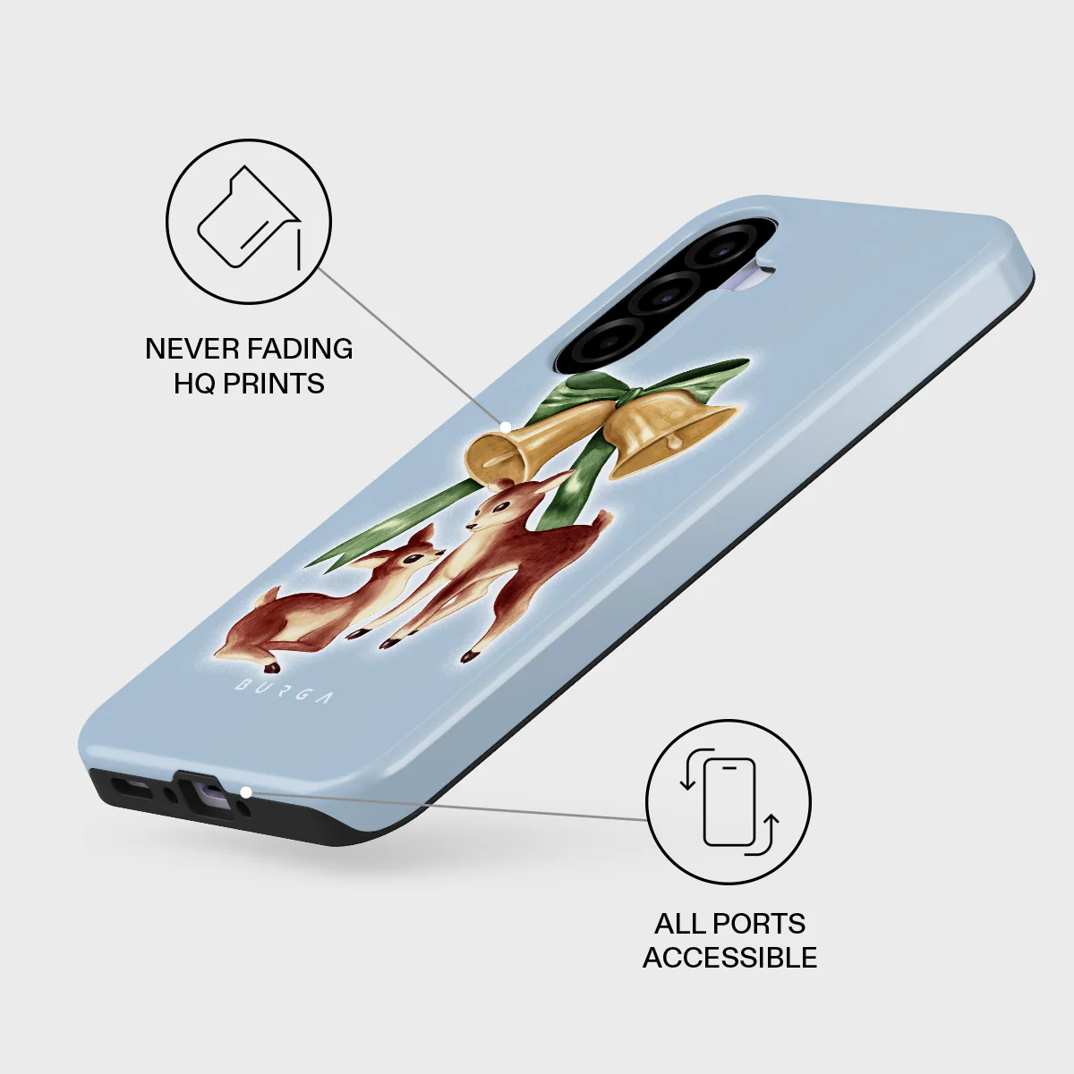 Baby Rudolph - Samsung Galaxy A37 5G Case - Image 3
