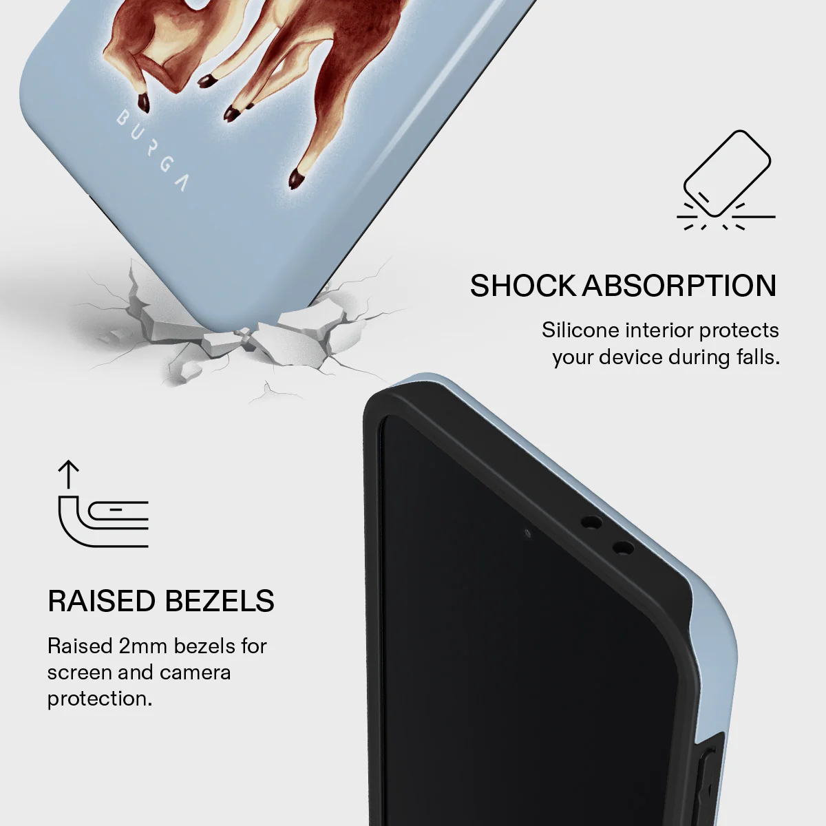 Baby Rudolph - Samsung Galaxy A37 5G Case - Image 4