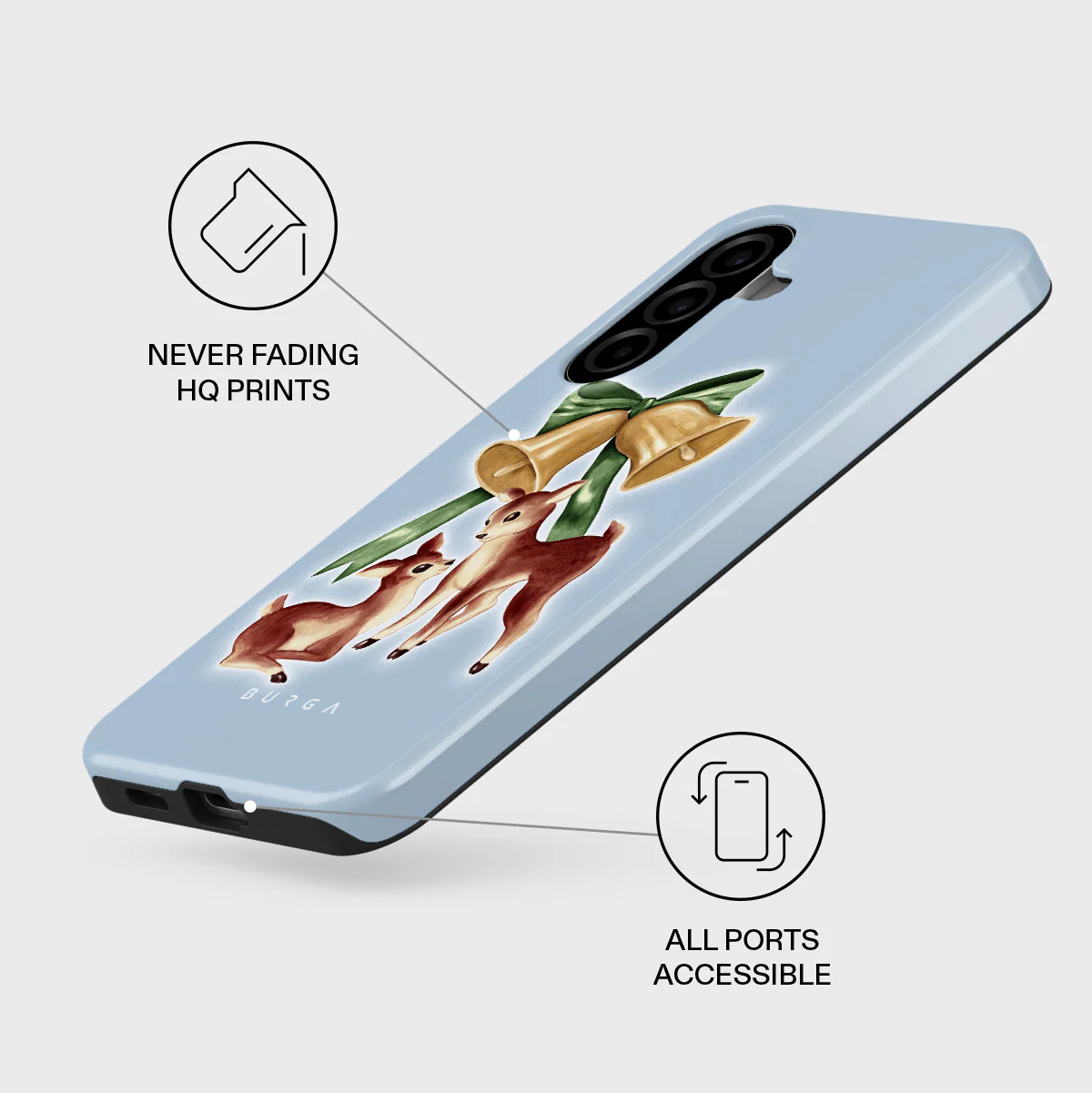 Baby Rudolph - Samsung Galaxy A57 5G Case - Image 3