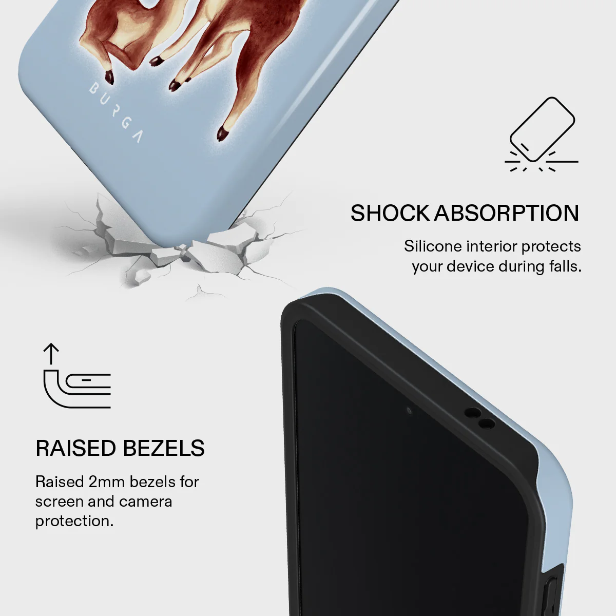 Baby Rudolph - Samsung Galaxy A57 5G Case - Image 4