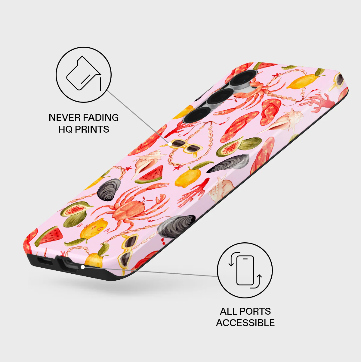Bajo El Sol - Samsung Galaxy S25 FE Case - Image 3