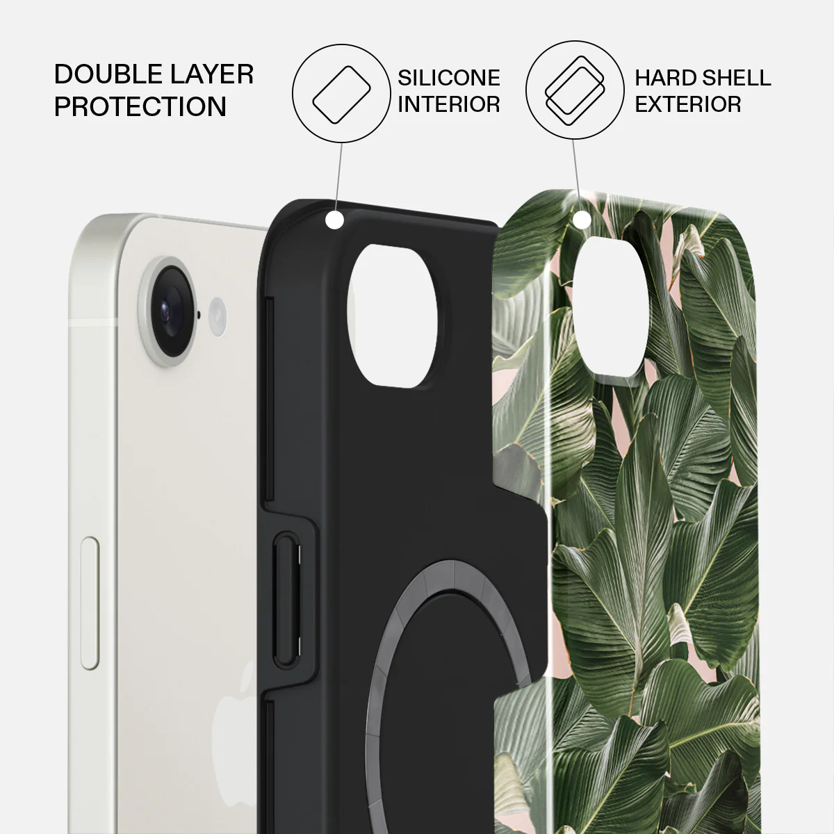 So Lush - Bannana Leaves iPhone 17e Case - Image 2