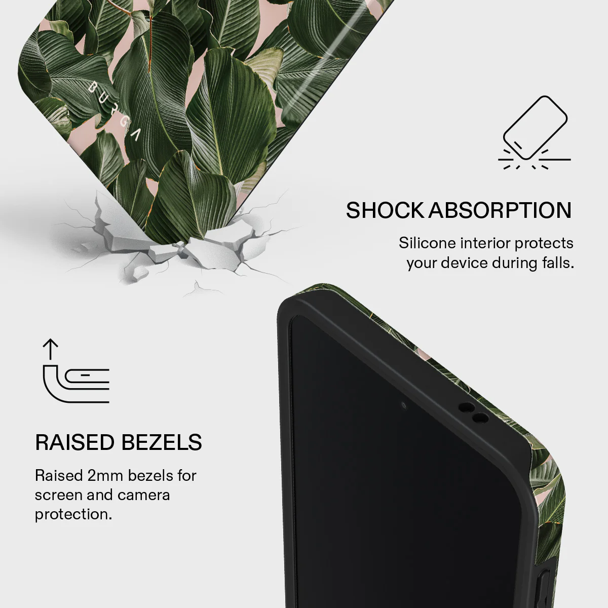 So Lush - Bannana Leaves Samsung Galaxy A57 5G Case - Image 4