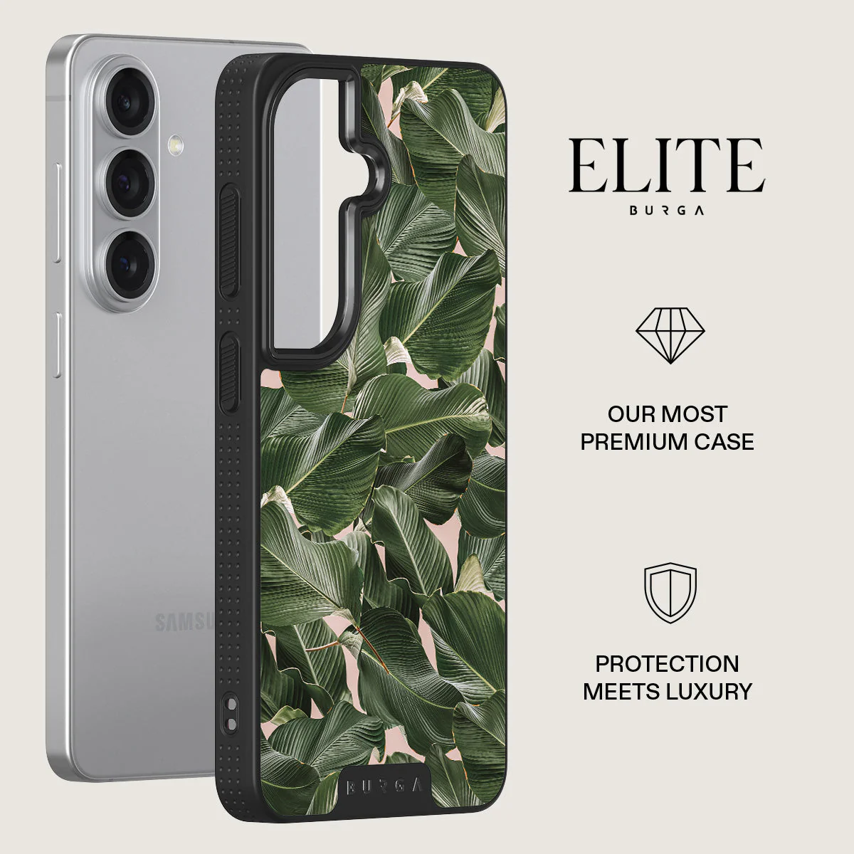 So Lush - Bannana Leaves Samsung Galaxy S26 Case - Image 13
