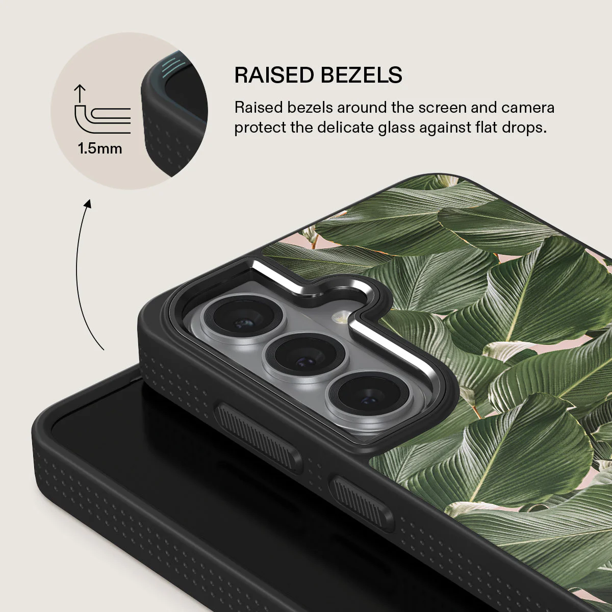 So Lush - Bannana Leaves Samsung Galaxy S26 Case - Image 15