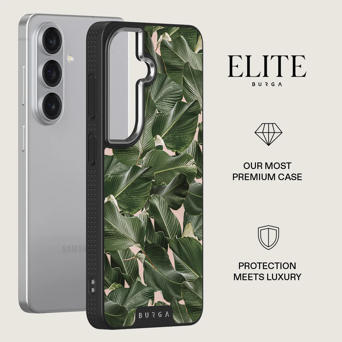 So Lush - Bannana Leaves Samsung Galaxy S26 Case - Image 20