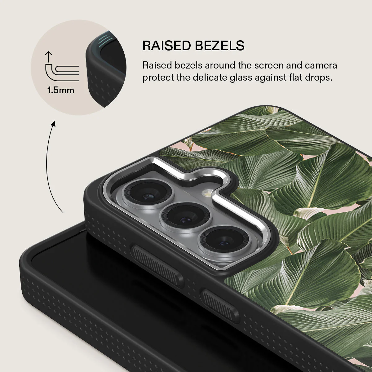 So Lush - Bannana Leaves Samsung Galaxy S26 Case - Image 22