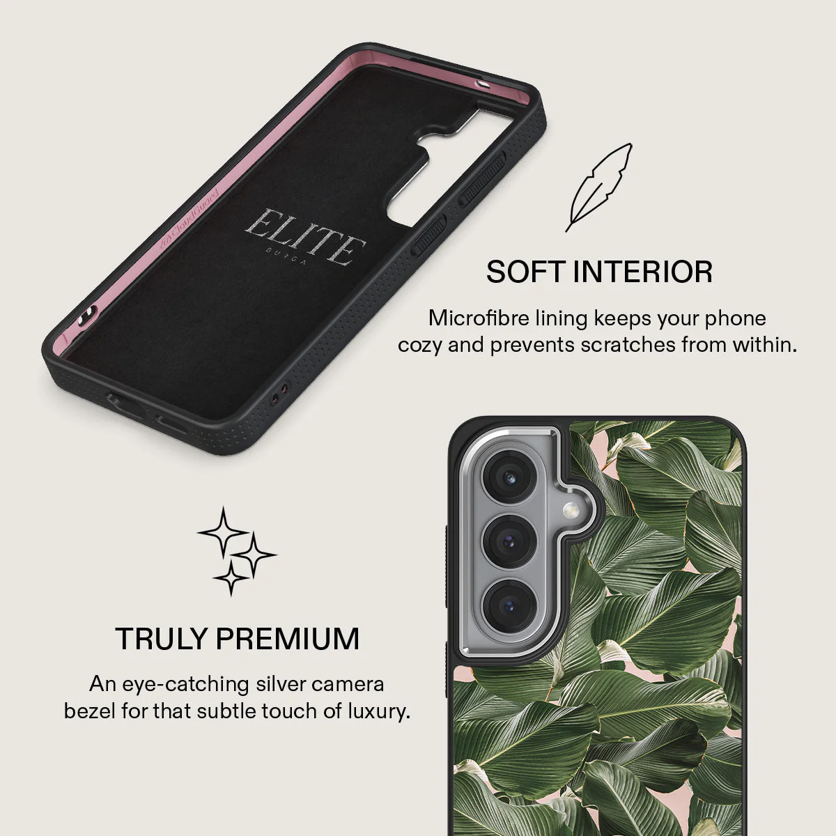 So Lush - Bannana Leaves Samsung Galaxy S26 Case - Image 24