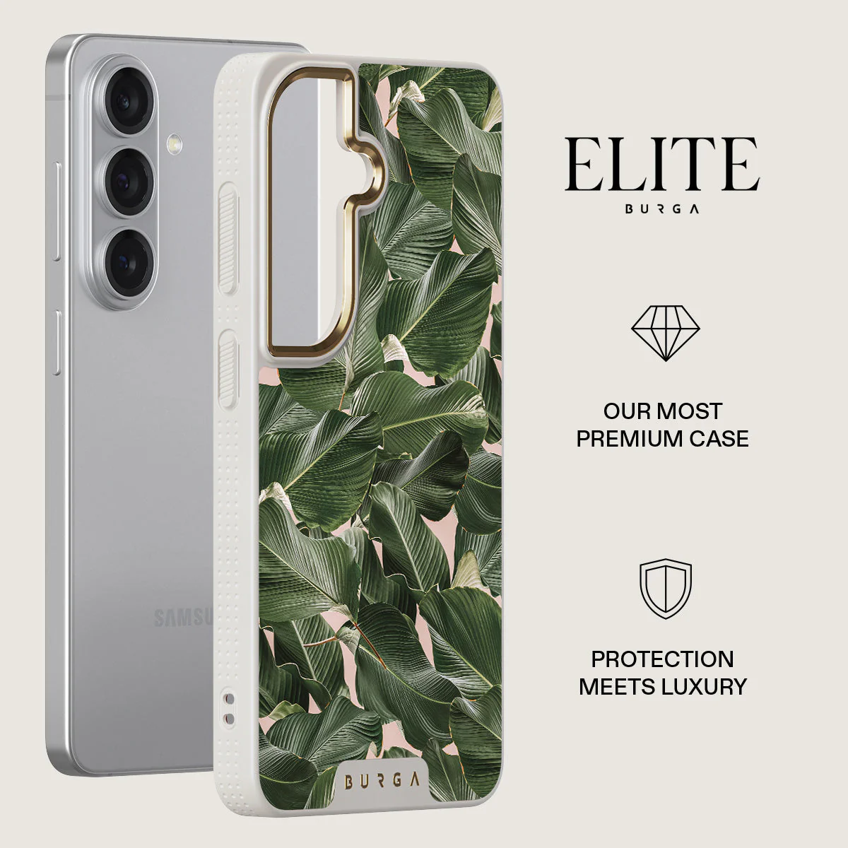 So Lush - Bannana Leaves Samsung Galaxy S26 Case - Image 27