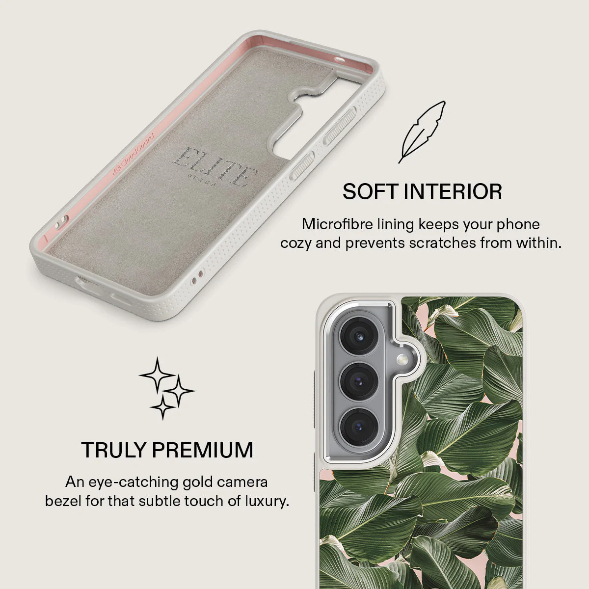 So Lush - Bannana Leaves Samsung Galaxy S26 Case - Image 38