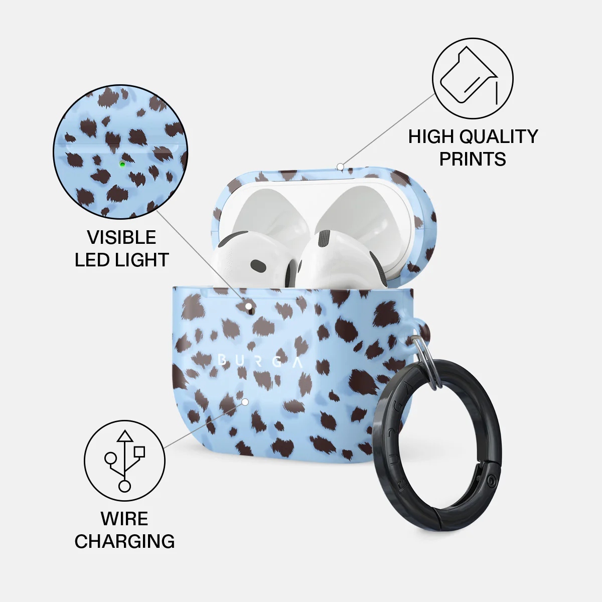 Barely Awake - AirPods 4 Case - Image 3
