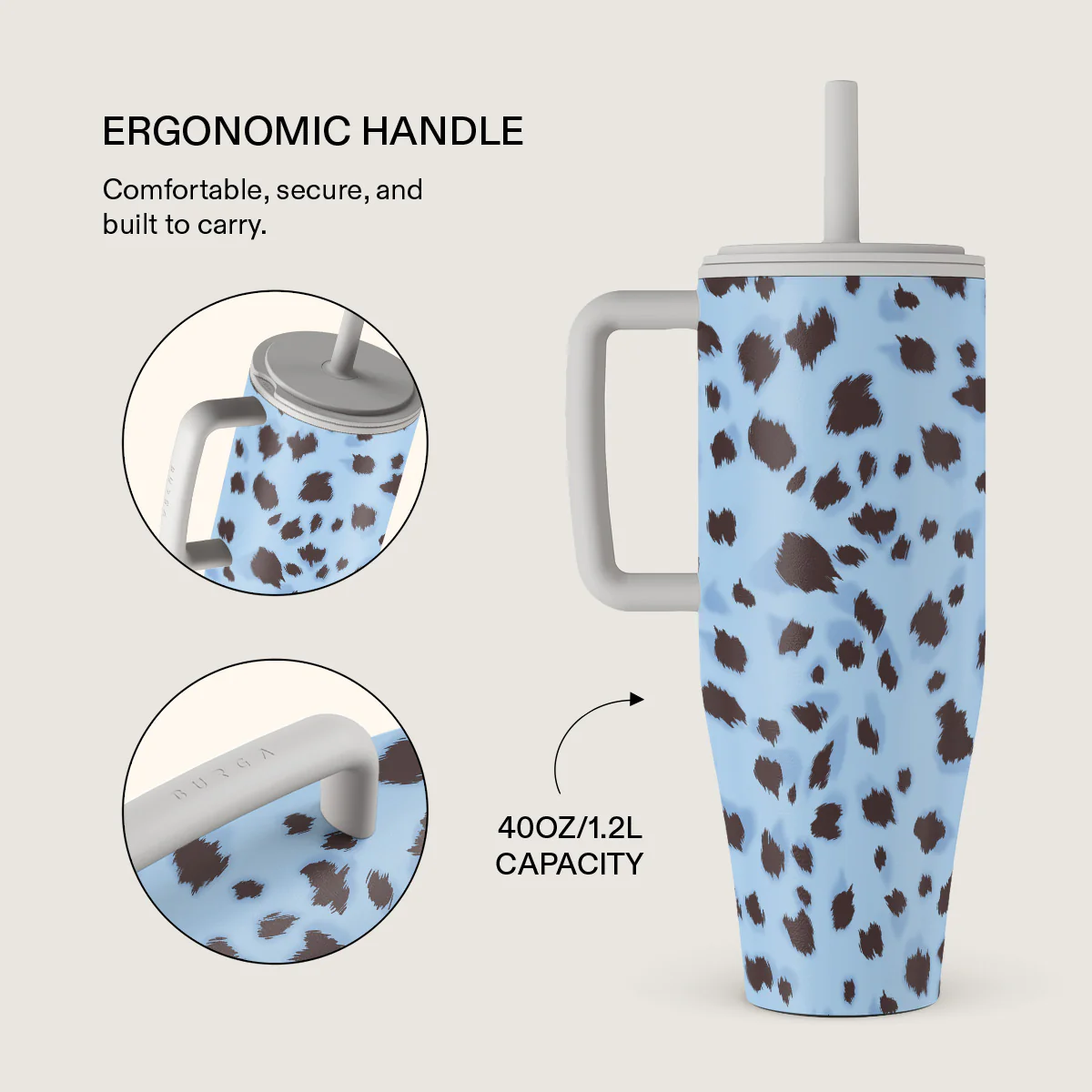 Barely Awake - All Day Leakproof Tumbler - Image 2