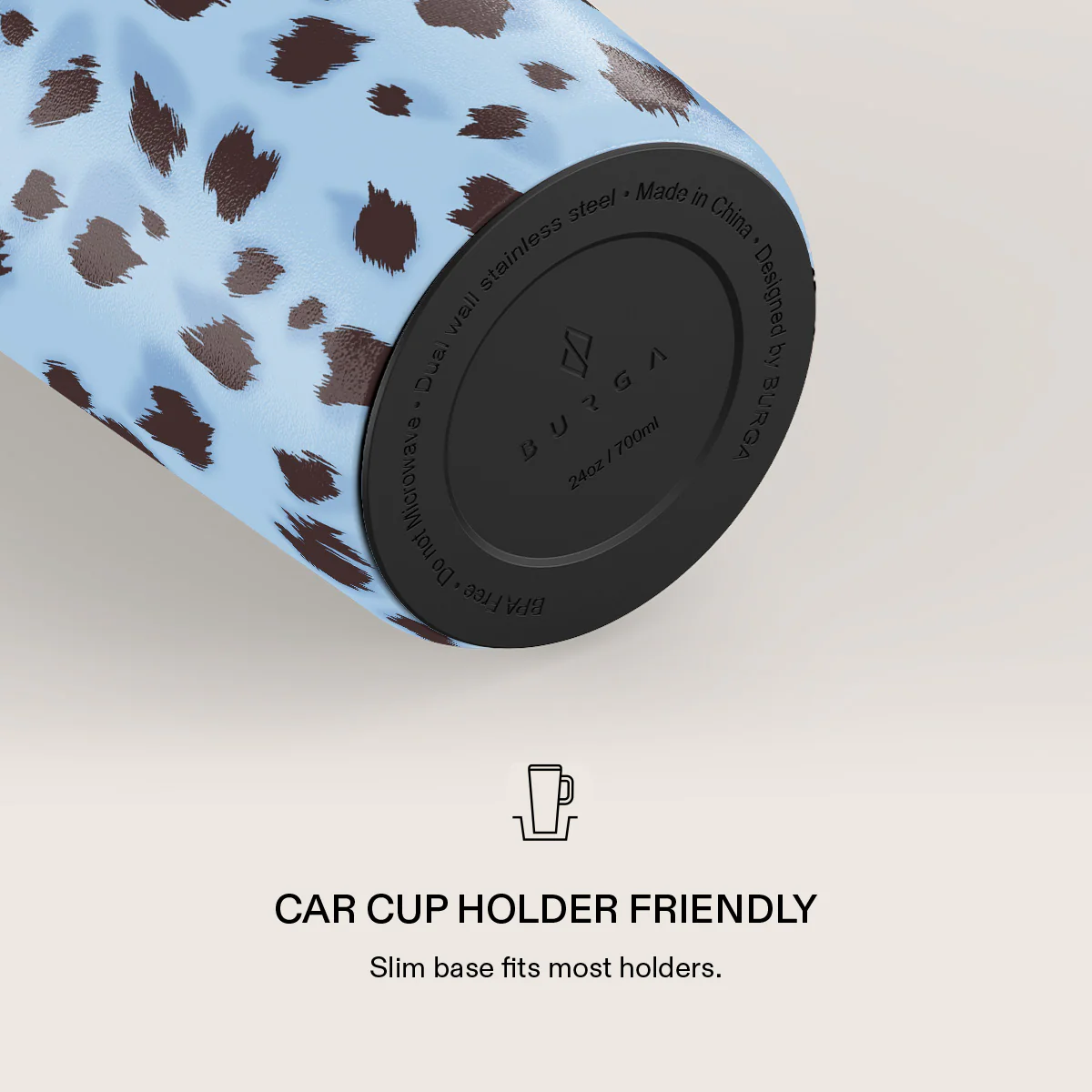 Barely Awake - EasyGrip Travel Mug - Image 5