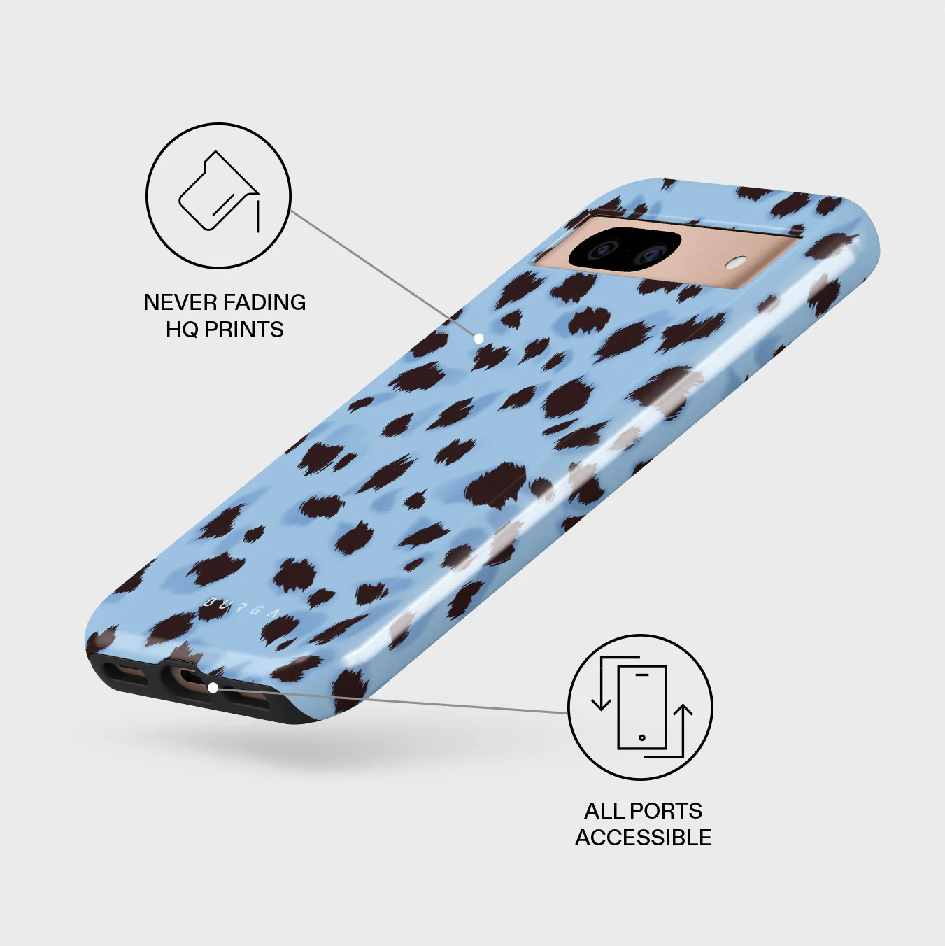 Barely Awake - Google Pixel 8a Case - Image 3