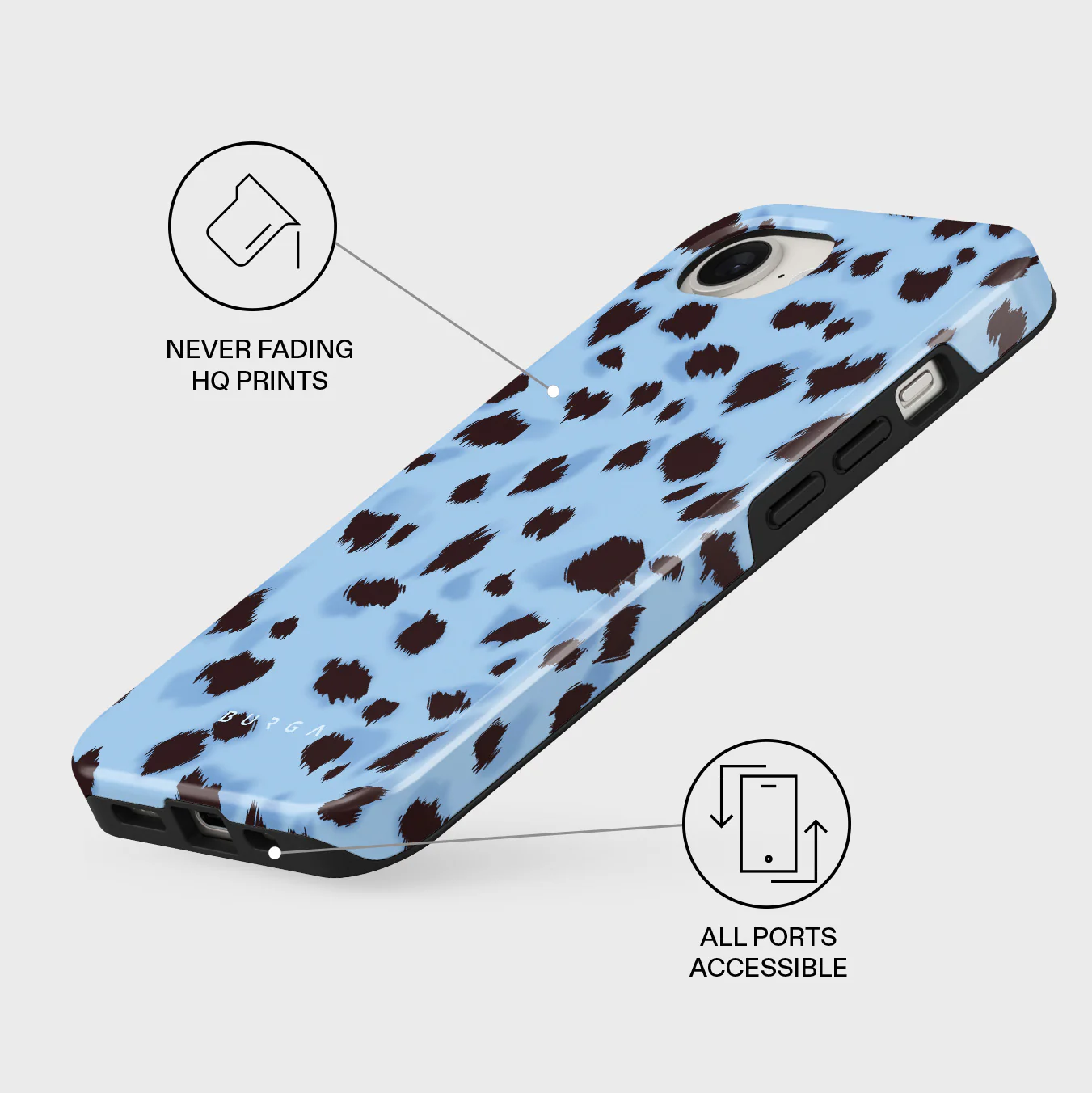 Barely Awake - iPhone 16e Case - Image 3
