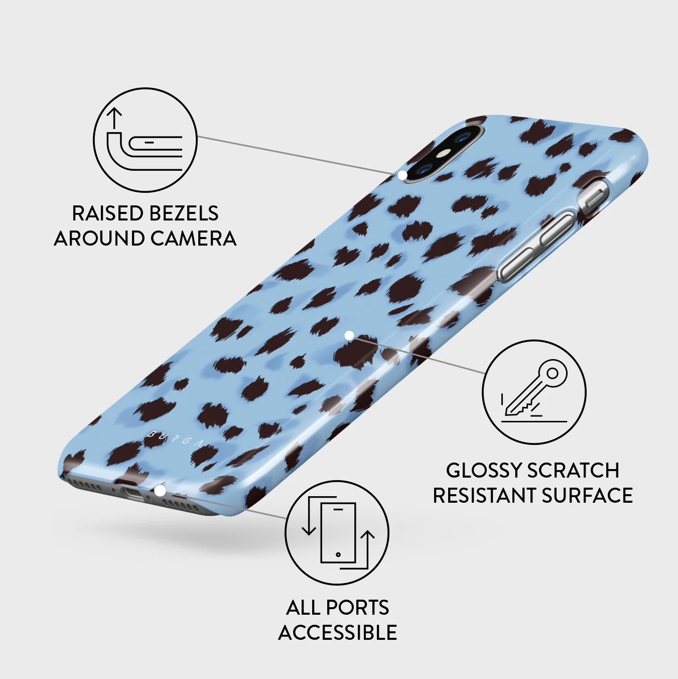 Barely Awake - iPhone X / XS Case - Image 3