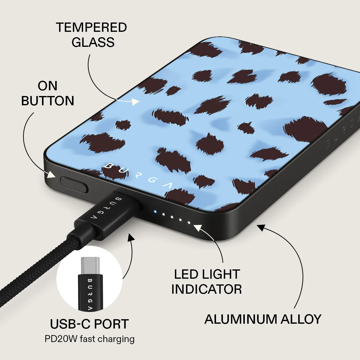Barely Awake - Magnetic Power Bank - Image 5