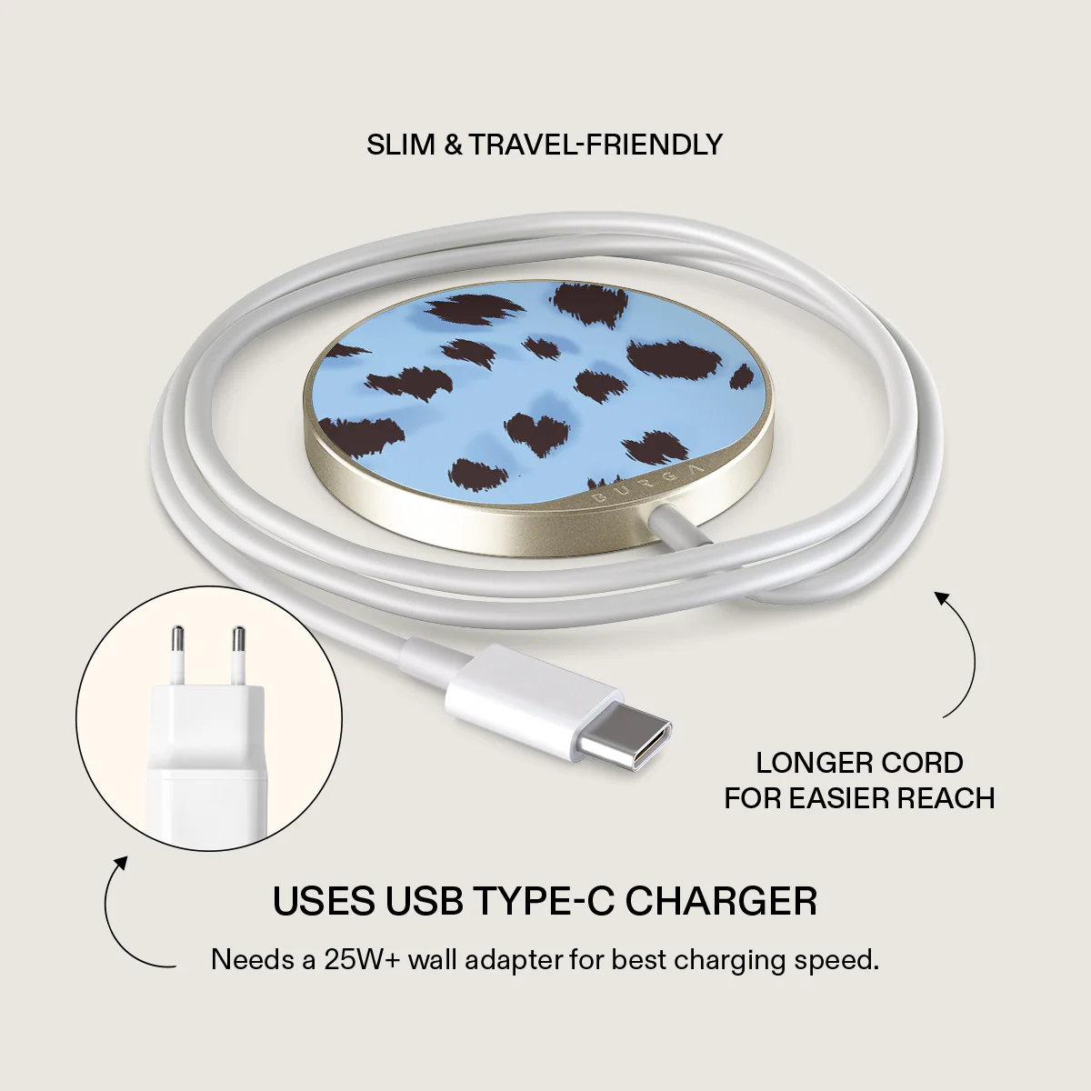 Barely Awake - Magnetic Wireless Charger - Image 3