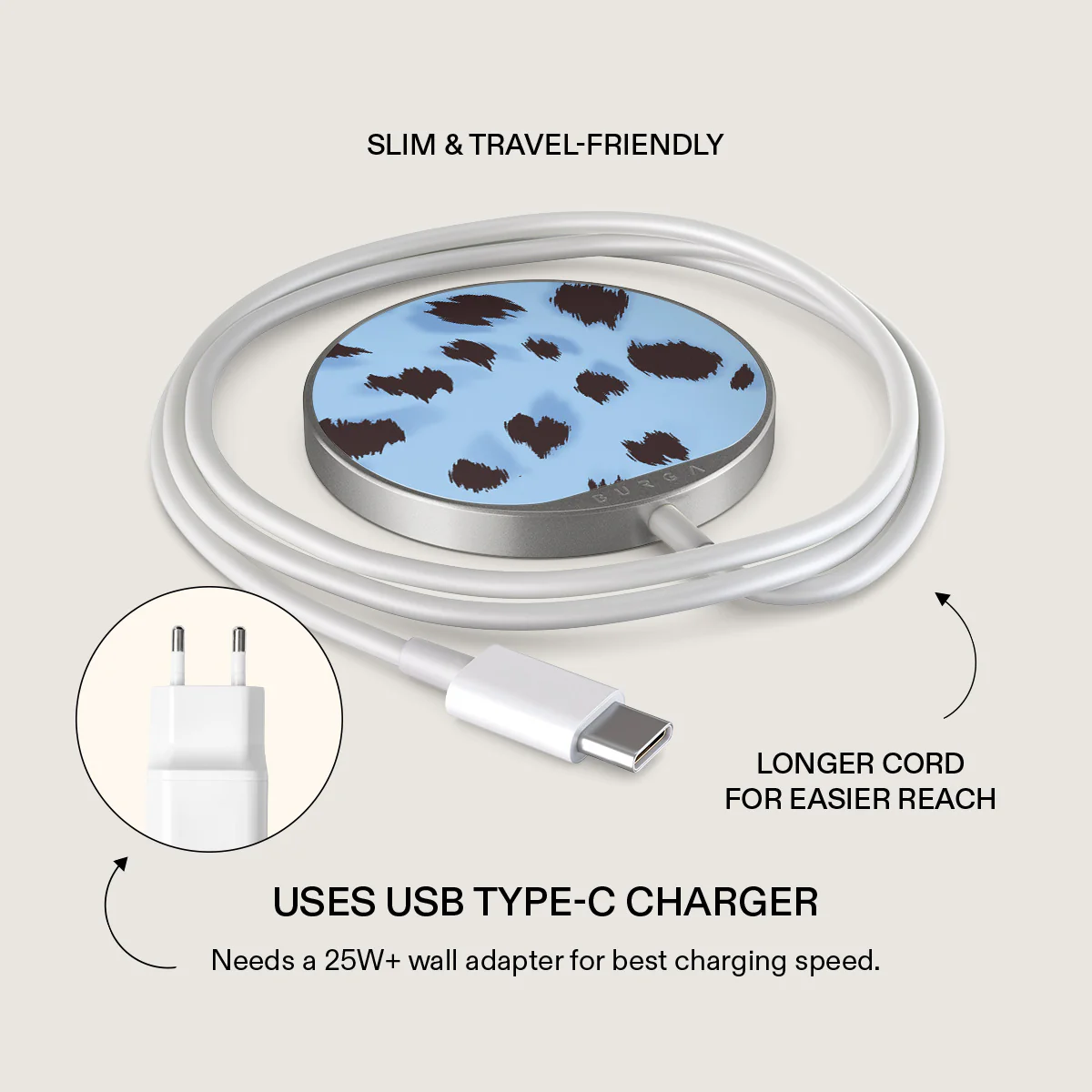 Barely Awake - Magnetic Wireless Charger - Image 9