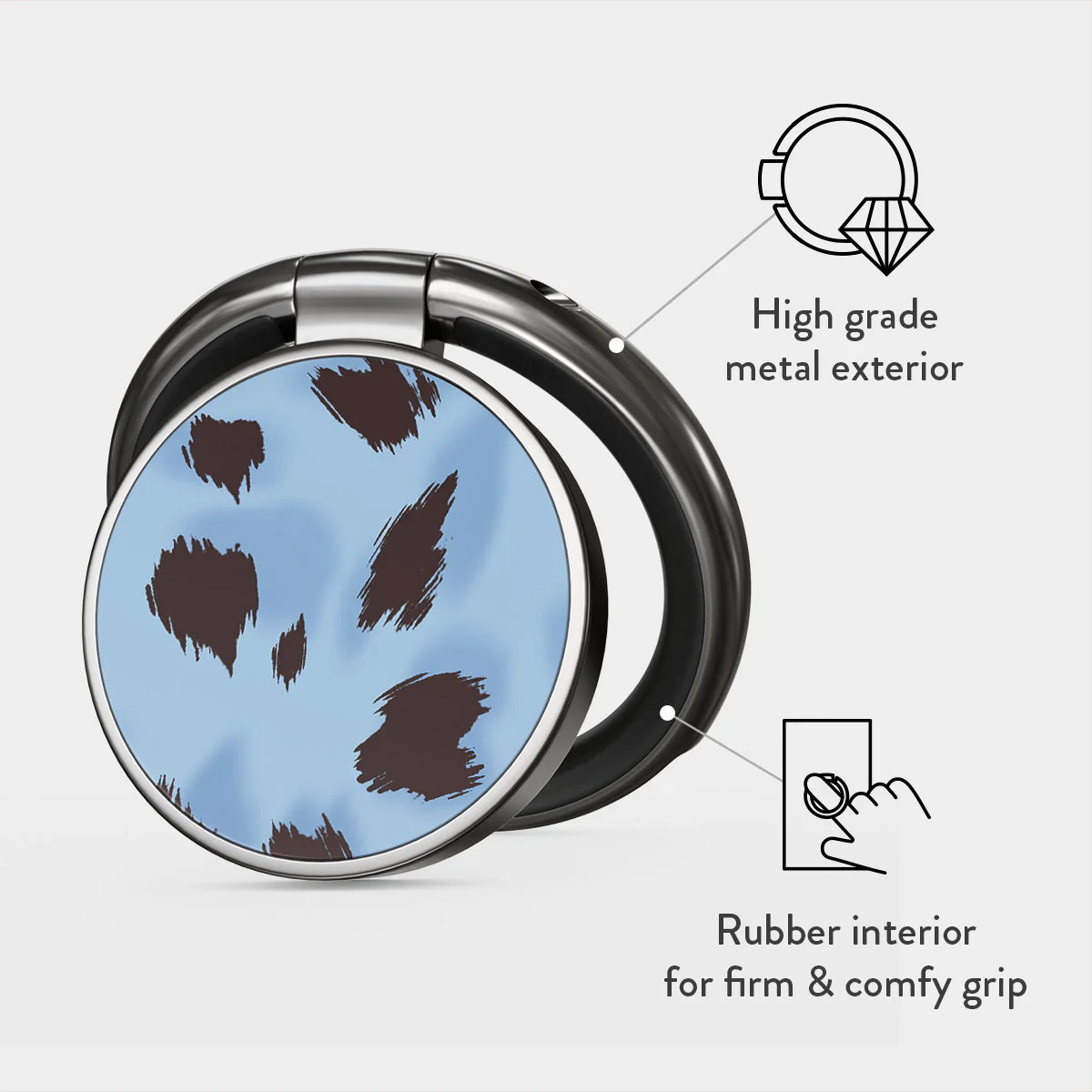 Barely Awake - Adhesive Ring Holder - Image 2