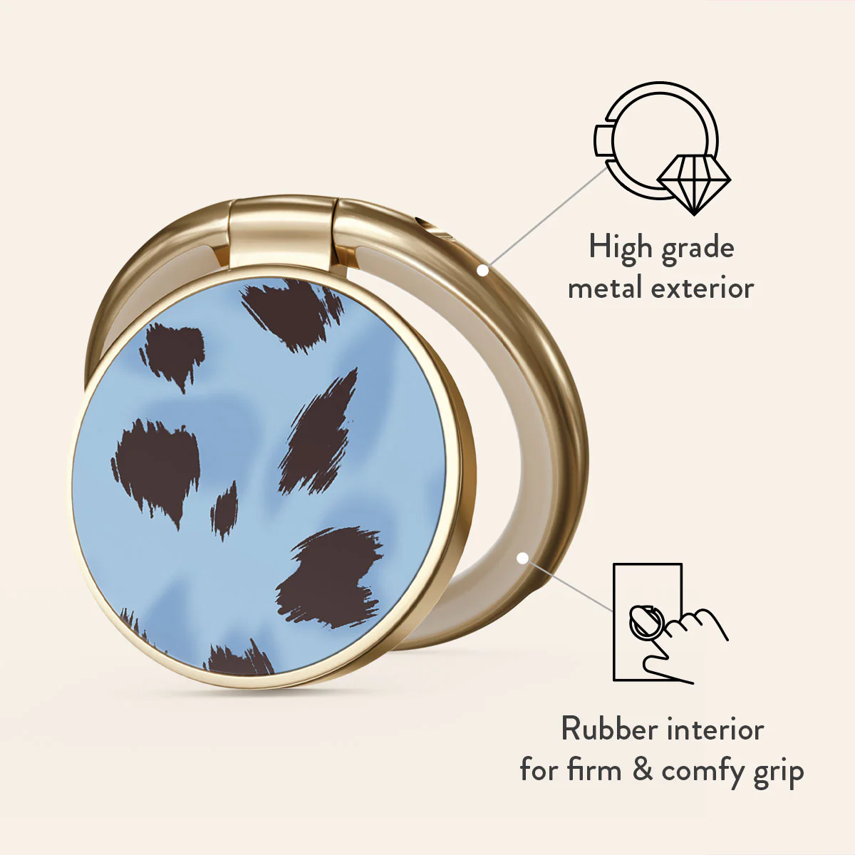 Barely Awake - Adhesive Ring Holder - Image 7