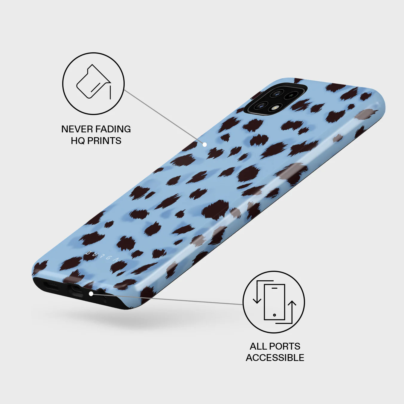Barely Awake - Samsung Galaxy A22 5G Case - Image 3