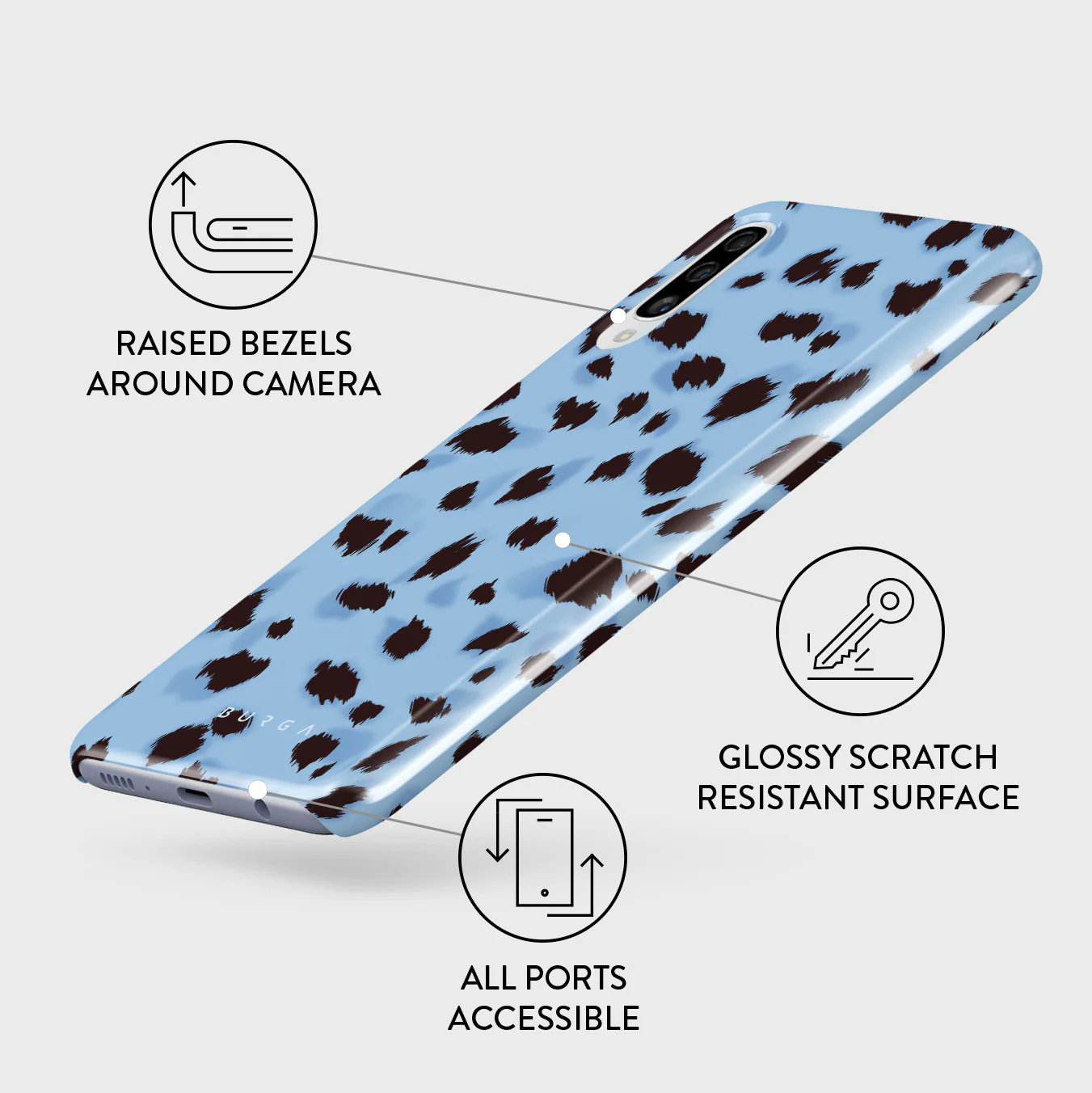 Barely Awake - Samsung Galaxy A50 Case - Image 3